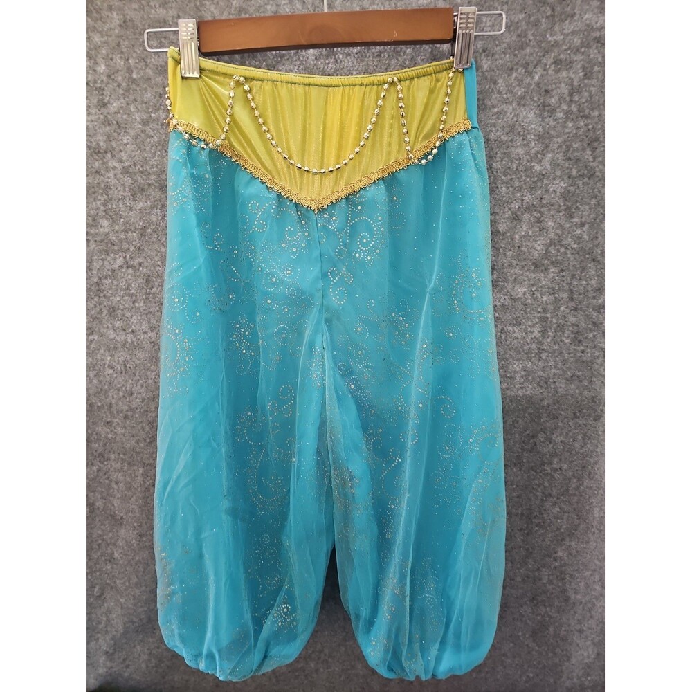 90s Disney Jasmine Children’s Princess Costume Wig, Shoes, Jewelry Large 10/12 - Picture 5 of 14